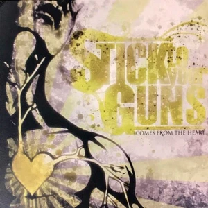 Stick To Your Guns ‎– Comes From The Heart   ungespielt  Clear With Yellow/Black - Picture 1 of 4