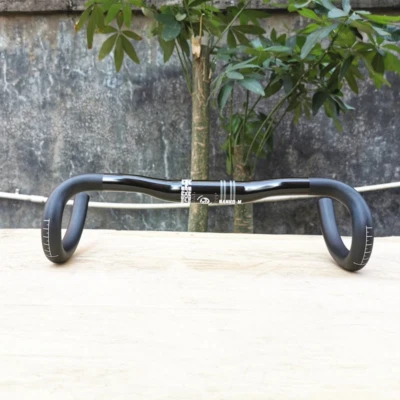 FOURIERS New HB-RA011 Road Bicycle Handlebar Bent Bar 320/340/360/380/400/420mm