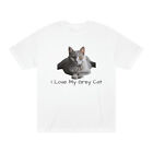 I Love My Grey Cat Tee - Perfect Gift For Cat Lovers Unisex Classic Tee