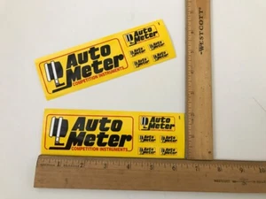 2 Decals, Autometer Decal,Auto Meter Logo Sticker, Sticker Decoration, Autometer - Picture 1 of 1