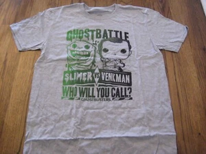Funko Ghostbusters Slimer Vs Venkman Who Ya Gonna Call T-Shirt Medium - Neu - Bild 1 von 3