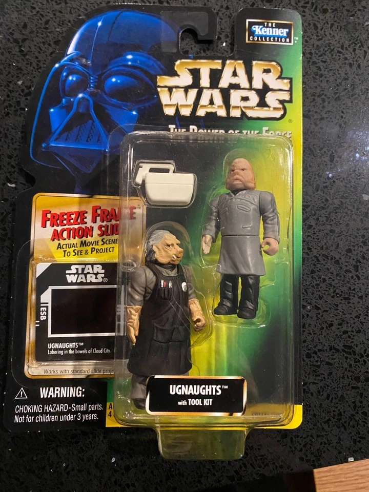 Star Wars Power of the Force Ugnaughts 3.75" Figure Freeze Frame 1998 Kenner