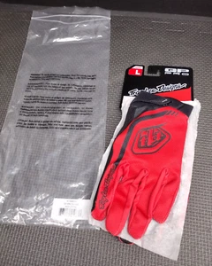 Troy Lee Designs TLD GP Pro MX / MTB Bicycle Gloves Red/Black Men's Large LG NEW - Picture 1 of 20