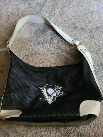 NICE Pittsburgh Penguins NHL Jersey Hobo Shoulder Tote Purse MVF Littlearth Cover
