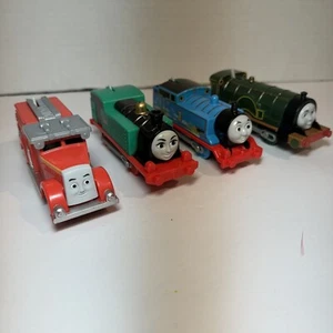 Thomas the Train & Friends Lot of 4 Tank Engines Thomas Emily Gina Flynn Works - Picture 1 of 20
