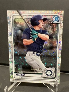2020 Bowman Cromo Scintillante Rifrattore /299BCP-94 Seattle Mariners Braves - Foto 1 di 3