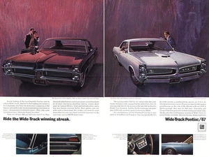 Pontiac Bonneville and GTO 1967: anuncio impreso vintage Winning Streak - Imagen 1 de 1