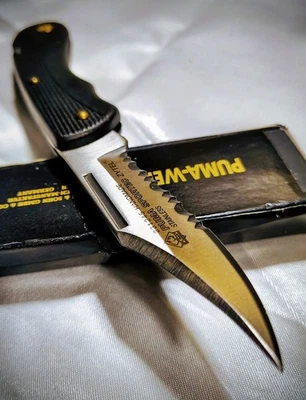 Cuchillo de colección Puma Sportec SS Zytel hecho a mano hoja bloqueo trasero 231245 Alemania Foto 1 de 4