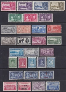 Newfoundland 1935-41 Issues Mostly MH* 5 Complete Sets - Picture 1 of 1
