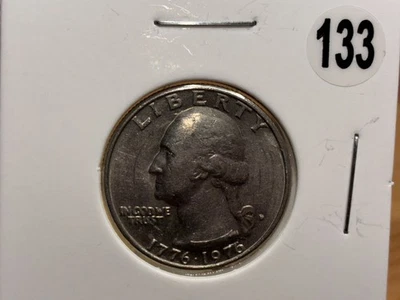 1976 Bicentennial Quarter Die Strike Error Coin Denver Mint - Image 1 of 3