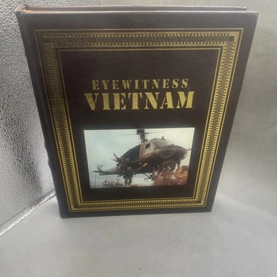 Eyewitness Vietnam Donald L Gilmore Easton Press Ornate Leather - Image 1 of 4
