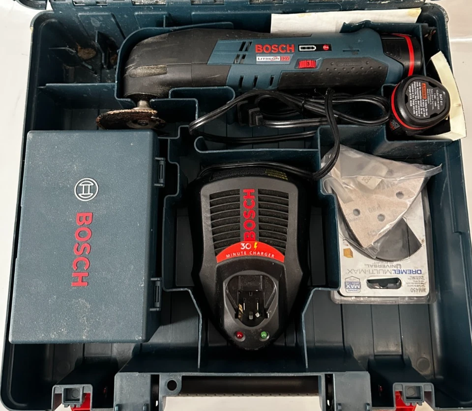 Беспроводной осциллирующий мультиинструмент Bosch PS50 12 В — только инструмент - Изображение 1 из 4