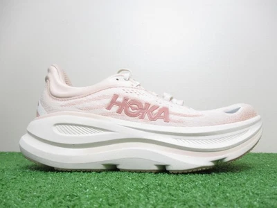 Hoka One One Bondi 9 Womens Size 6.5 Medium B Rose Latte Rose Cream 1162012 RLTT - Image 1 of 4