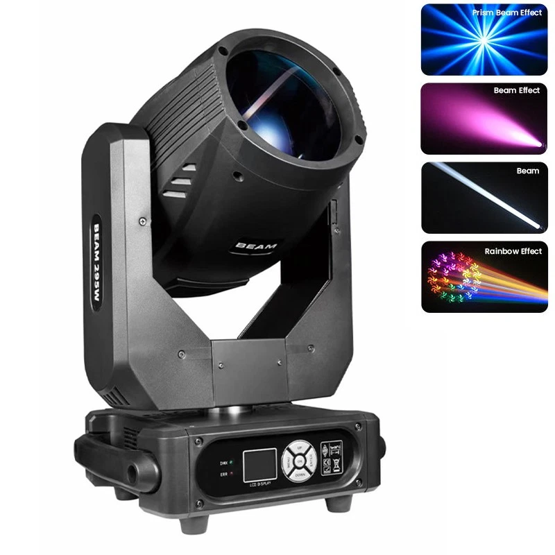 Double Prism Sharpy 295W Beam amp Moving Head Light for Stage Wedding Disco Club - Image 1 of 4
