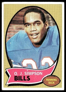 1970 Topps / / O.J. Simpson ROOKIE - Picture 1 of 2