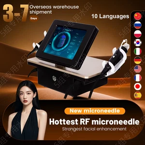 Gold Micro Beauty Machine Wrinkle Removal Skin Rejuvenation Acne Scar Removal - Picture 1 of 13