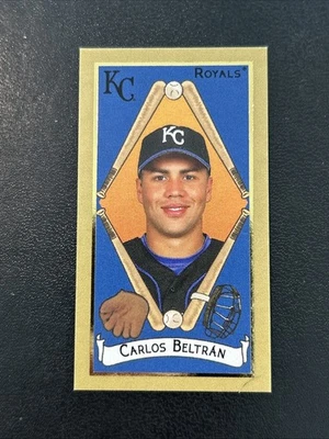 2025 Topps T205 Carlos Beltrán Hoja de Oro SP~25 Copias Hechas Foto 1 de 2