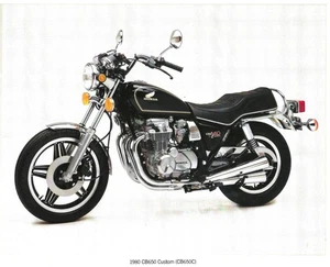 Motorcycle Marketing Photo - Honda CB650 Custom - Specification Summary (DC938) - Picture 1 of 1