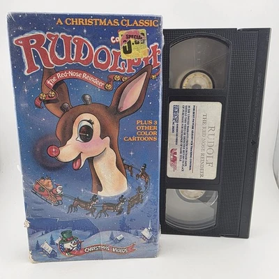 A Christmas Classic Rudolph The Red Nose Reindeer - VHS - 1990 **Buy2Get1Free** - Image 1 of 4