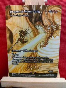 Dragon of Mount Gulg / Antiguo Dragón de Cobre - Final Fantasy - Casi Nuevo (ver fotos) Magic The Gathering - Imagen 1 de 2