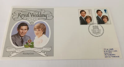GB STAMPS RARE FIRST DAY COVER 1981 ROYAL WEDDING CAERNARFON - Image 1 of 2