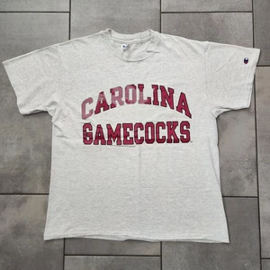 Vintage 80s 90s Carolina Gamecocks Faded Single Stitch Champion T-shirt Sz.L... - Picture 1 of 12