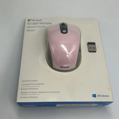 Microsoft Wireless Sculpt Mobile Mouse - Light Orchid - Sealed Box - Image 1 of 4