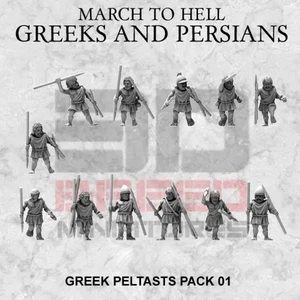 grec peltasts 15mm - Picture 1 of 1