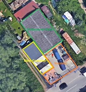 Schlosserei-Halle mit Vorplatz zu vermieten - Bild 1 von 1