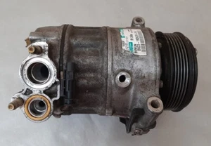 Sanden DX23-19D629-FA Jaguar Land Rover AC Compressor w/ Clutch Assembly *PARTS* - Picture 1 of 8
