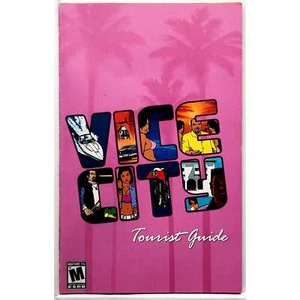 (Manual Only) Grand Theft Auto Vice City Sony Playstation 2 Authentic - Picture 1 of 2