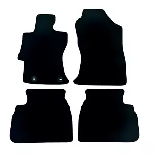 Car Floor Mats For Subaru XV Velour Waterproof Black Carpet Rugs Auto Liners New - Bild 1 von 13