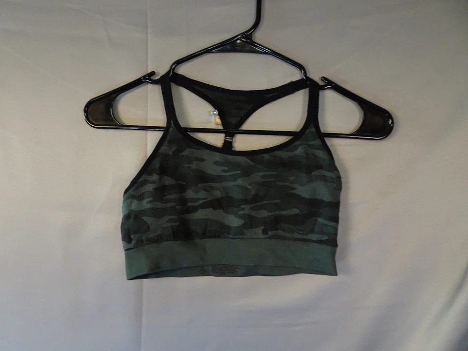 Sujetador Champion para mujer bralette camuflaje verde medio Foto 1 de 4