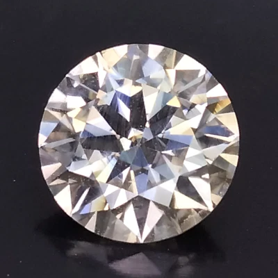3.43 CTS White moissanite round cut 2pcs gemstones - Image 1 of 3