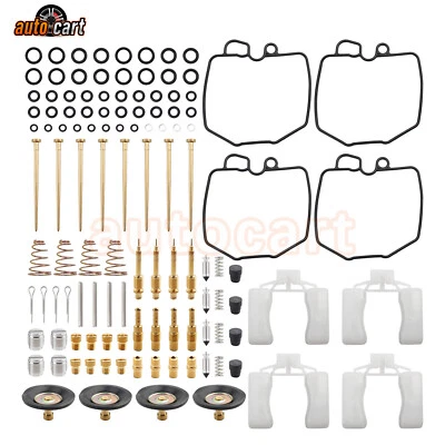 KIT DE RECONSTRUCCIÓN DE REPARACIÓN DE CARBURADOR CARBURADOR PERSONALIZADO 4 PIEZAS PARA HONDA CB900C 1982 EE. UU. Foto 1 de 4
