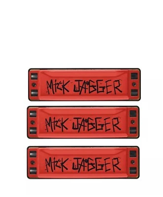 Mick Jagger Signature Series V2 Lee Oskar Harmonica Key of C(3 Pack) - Image 1 of 4