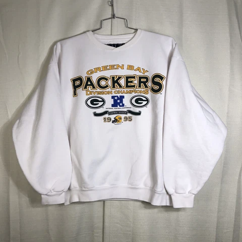 Vintage Green Bay Packers Sweatshirt HEAVY NFL 90s Y2K Crewneck Men’s M/L Cover