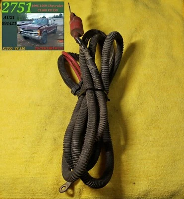 ⭐⭐CABLE DE ALIMENTACIÓN DEL ALTERNADOR* para Chevrolet C1500 1996-1999 OEM *GENUINO ⭐⭐ Foto 1 de 2