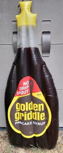 Vintage Restaurant Display: Golden Griddle Pancake Syrup Inflatable - Picture 1 of 7