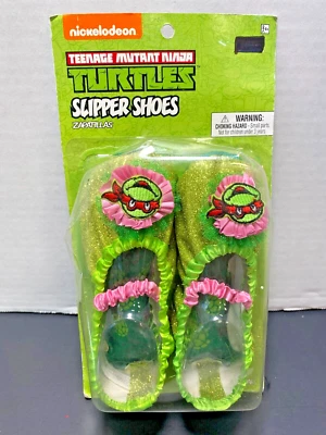New Teenage Mutant Ninja Turtles Costume Accessories Dress Up Girl Slipper Shoes - Image 1 of 3