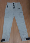 SikSilk Men's Grey Cargo Pants - Medium