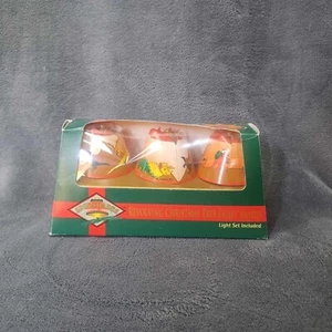 Revolving Christmas Light Shades With Dinosaurs - Picture 1 of 7