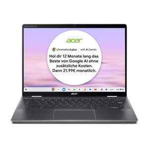 Acer Chromebook Plus Spin 714 Touchscreen | CP714-1HN | Grau - Bild 1 von 5