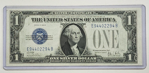 New Listing1934 *Funny Back* $1 Small Silver Certificate (677)