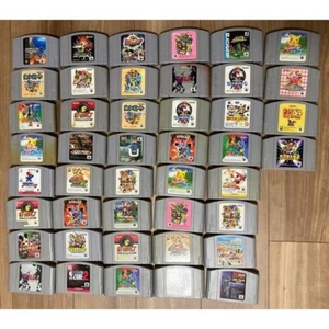 【Lot 30 set】Nintendo 64 N64 Game soft Software random Junk Japanese WHOLESALE - Picture 1 of 6