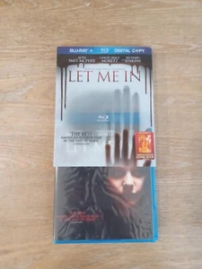 LET ME IN BLU RAY 2 DISC SET WITH RARE OOP PLASTIC SLIPCOVER SLEEVE - Picture 1 of 5