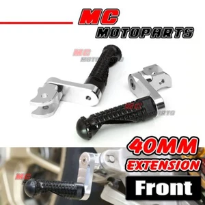 1.5 inch Riser M-PRO Rider Footpegs Kit For Honda CBR 600 RR ABS 03-20 19 18 17 - Picture 1 of 12