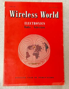 Wireless World Magazin - Juni 1960 - Band 66 Nr. 6 - Bild 1 von 6