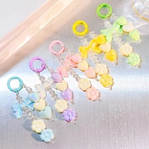 Elegant Handmade Beaded Bracelet Cellphone Strap Pendant Antilost Chain Jewelry - Zdjęcie 1 z 13