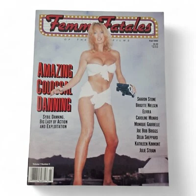 Vintage Femme Fatales Magazine Fall 1992 Sybil Danning - Image 1 of 4